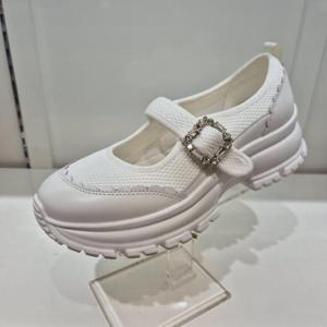 엘칸토 HC11 소가죽 여성 스니커즈 N2T4U61Q310