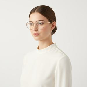 구찌  안경테 GG0806O 006 라운드 메탈   안경