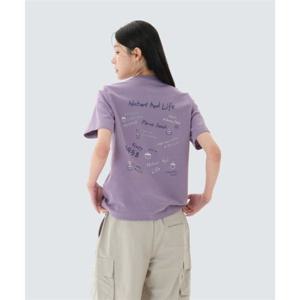 스노우피크 SNOWPEAK APPAREL 소로나 크레용 반팔 티셔츠 (S26MUFTS08) Purple S26MUFTS08PP 403305