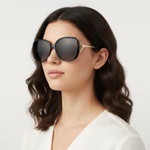 구찌  선글라스 GG0649SK 001 라운드 자외선차단