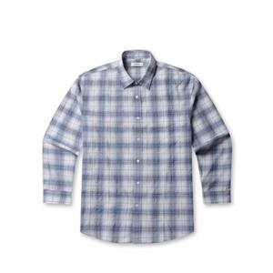 [폴햄]남성 시어서커 체크 긴팔 셔츠 (PHG2WC1085)