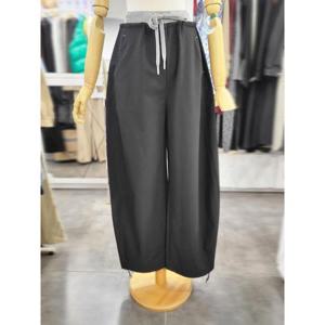 밸리걸 세이브존01 봄 허리 레이어드 커브드 와이드 조거 팬츠 870060