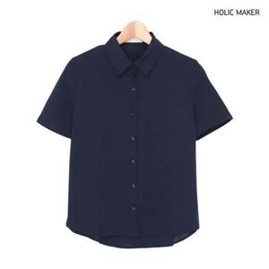 반팔 반소매 반팔티 셔츠 여름 카라 HTT024 홀릭메이