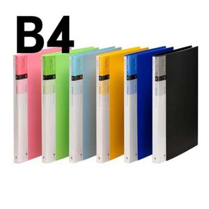 문화 인덱스클리어화일 B4 흑색 F520-31