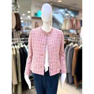 [조이너스]라운드넥 트위드 숏 재킷 JAFS2WJK010