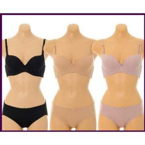 [비너스 란제리] (A컵B컵)(VBRQ451+VPTQ451H)심플 몰드브라 햄팬티세트 VBRPTQ451ABH