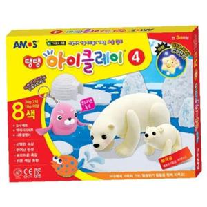 아모스 탱탱아이클레이4 8색30G 점토 (1개)