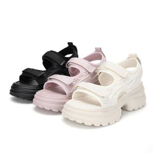 [바바라] 패브릭 스포티 여성 플랫폼 샌들 6cm 3종 택1 BBH461 BBH461