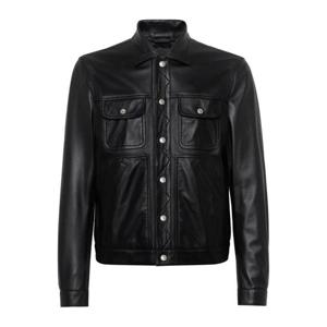 디스퀘어드2 가죽 바이커 재킷 S74AM1571SY1491