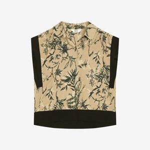 [베스띠벨리]체크 나염 프린팅 셋업 셔츠 BKBAF1466