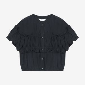 [베스띠벨리]러플 퍼프 블라우스 BKBAF2463