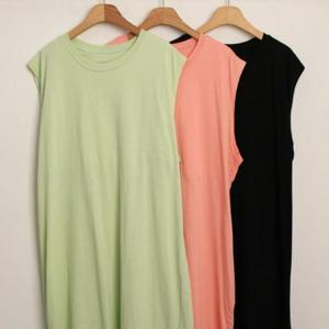 빅사이즈 306O414S 의류 여성큰옷 원피스 레이어드 빅