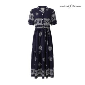 나인식스뉴욕  에스닉 반오픈 차이나넥 원피스 (NQ4OP001M0)