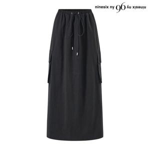 [나인식스뉴욕] 빈티지 사이드 포켓 밴딩 스커트 (NQ2WH005L0)