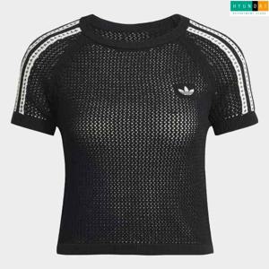 아디다스 현대백화점 [Women] 니트 크로셰 칼리 티셔츠 KC6481 인기반팔티 [현대백화점 쇼핑백 증정]