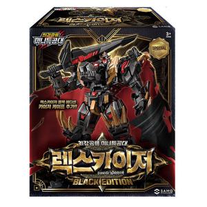 최강공룡 미니특공대 렉스카이저 블랙 에디션 로봇 장난감