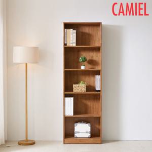 [까미엘]달리아2 고무나무 월넛 600 5단 책장(PA_GN0178)