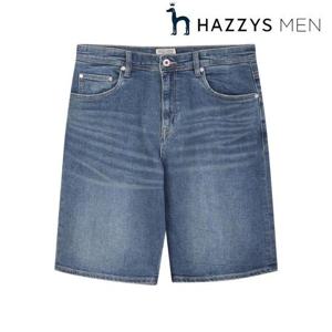 헤지스 남성 (HZPA6B514N2)  26SS 중청 워싱 스트레치 데님 반바지