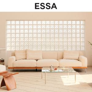 [에싸] 모니크 컴팩트 4인 카시미라 패브릭 소파