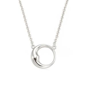 [베블링] 마법달 미아방지 실버목걸이