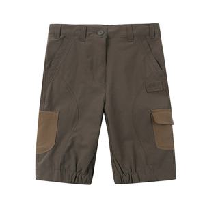 콜핑 여름 여아동 등산 아동 트레킹 스판 반바지