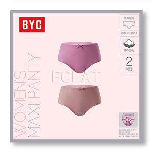 [BYC] 빅사이즈 단색 여성 요실금팬티 세트 BYX0182