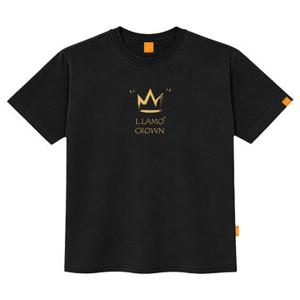 엘라모 크라운 반팔 티셔츠 남녀공용 빅사이즈 S~4XL