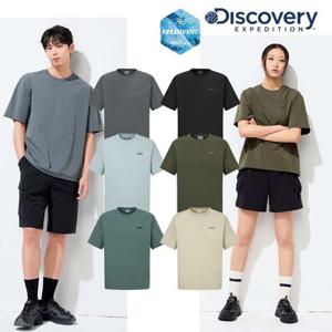 [백화점]디스커버리 [택가 69,000] 25년 남여/공용 프레시벤트 폴튼 트레이닝 반팔 티셔츠 (DXTR7A053)