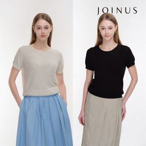 조이너스 26SS 썸머 솔리드 니트탑 2종