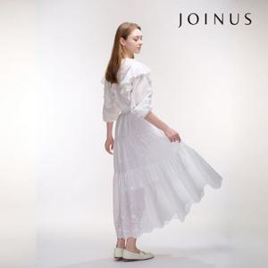 조이너스 26SS 자수 티어드 스커트 1종