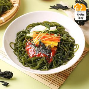 [이응준장인][한끼 7.41kcal]미역국수 해초국수 4인분 세트(소스 포함) 체험특가