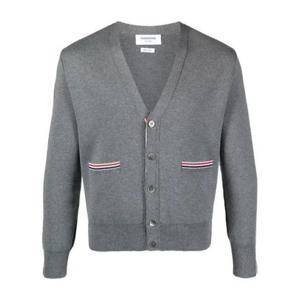 톰브라운 가디건 MKC354A Y1002 035 MED GRAY DOM