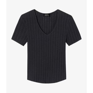 아페쎄 반팔 티셔츠 COHGY F26491 LZZ BLACK DOM