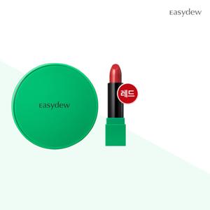 이지듀 기미쿠션 멜라 비 토닝 앰플 쿠션 단품+UV립 (레드)