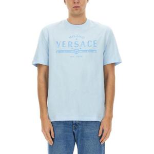 베르사체 반팔 티셔츠 1013302 1A134212VF50 AZURE