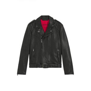 휴고보스 가죽 자켓 50542108001 BLACK DOM