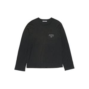아크네 스튜디오 긴팔 티셔츠 CL0415 BM0 FADED BLACK DOM