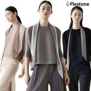 [플리츠미](26SS 최신상 신세계 단독) 에센셜 플리츠 스카프 블라우스 세트
