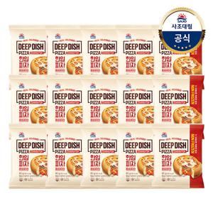 [대림냉장] 한입피자 80g x15개 콤비네이션/고르곤졸라