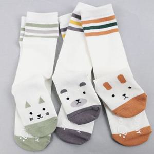 귀여운 동물 반양말 유아 아동 니삭스 양말 반타이즈