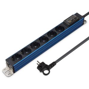 알루미늄멀티탭 고용량 서버탭 AL 블루 6구 3M