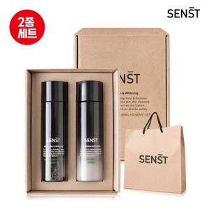 [센스트] 남성화장품 시카 릴렉싱 옴므 2종세트 (토너+에멀전)+쇼핑백