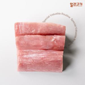 [일간고기][냉장] 국내산 한돈 안심 장조림용 500g