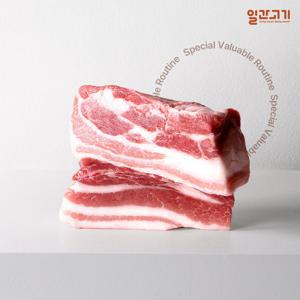 [일간고기][냉장] 국내산 한돈 삼겹살 에어프라이어용 500g