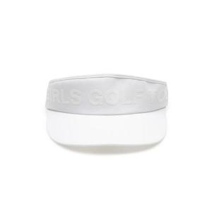 지포어 여성 골프 투 바이저 화이트 G4AF22H88-SNO