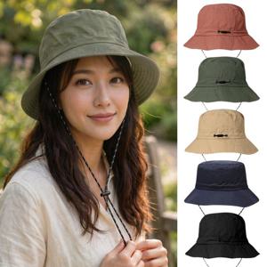 엔비 포켓햇 양면 벙거지 방수 모자 남녀 공용 버킷햇
