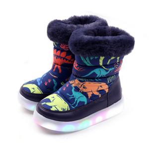 풋풋 다이노소어 LED 패딩부츠 털부츠 방한부츠
