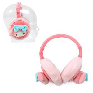 마이멜로디 입체 인형 귀마개 여아동 방한 퍼 귀덮개