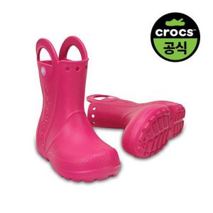 [크록스 슈즈]크록스공식 키즈 HANDLE IT RAIN BOOT KIDS CPK (24SKBT12803)