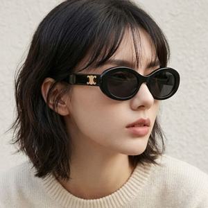 셀린느 선글라스 CL40194U 01A 명품 뿔테 오벌 뷔착용 트리옹프